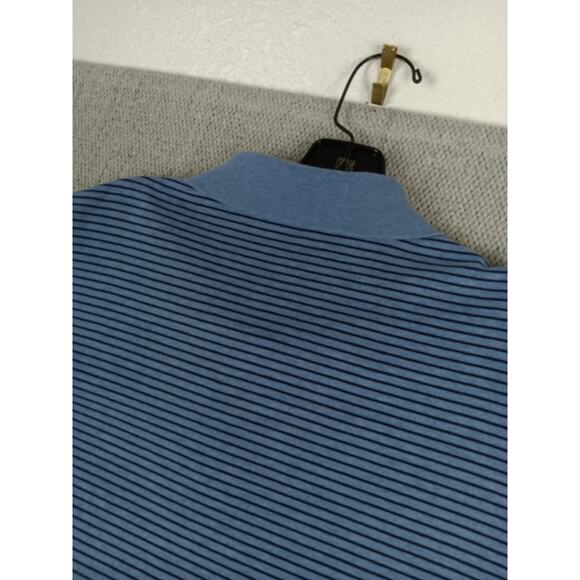 Polo Ralph Lauren Polo Shirt Mens XXL Blue Striped Classic Fit Summer Preppy - Picture 8 of 11